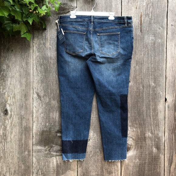Universal Thread patchwork skinny jeans B5 - Picture 4 of 7